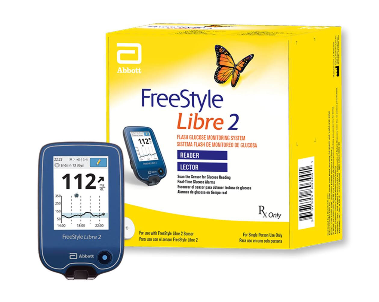 Freestyle Libre 2 System Reader Kit (hcpcs K0554)