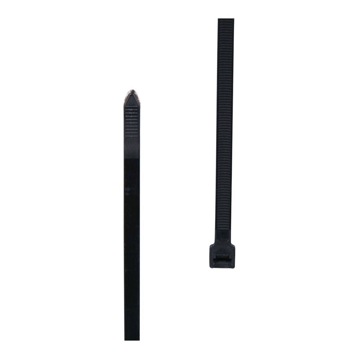Tool City 14155 Cable Tie - Black, 14.5", 100pk