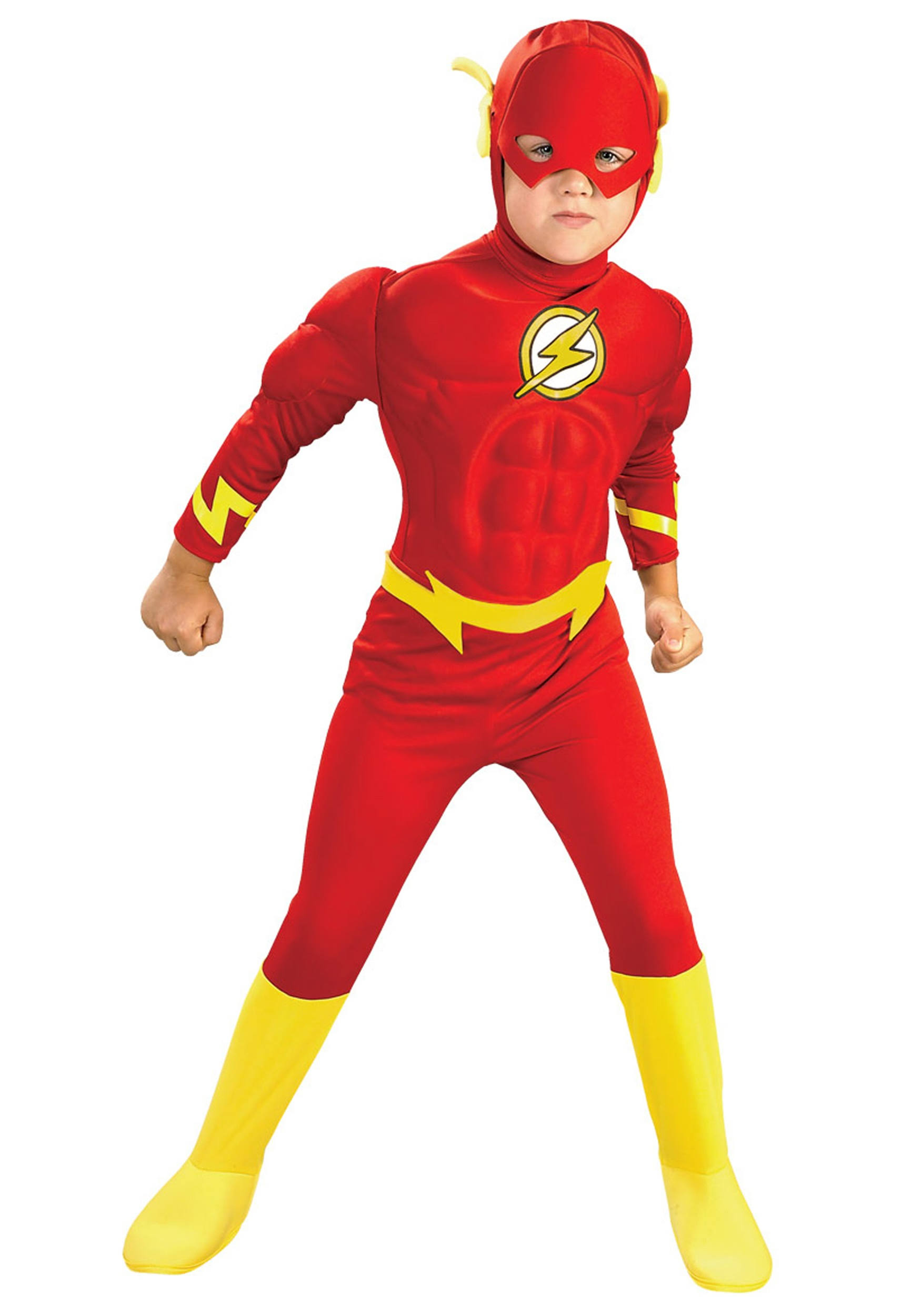 Rubie's DC Comics The Flash Deluxe Muscle Chest Costume - Medium