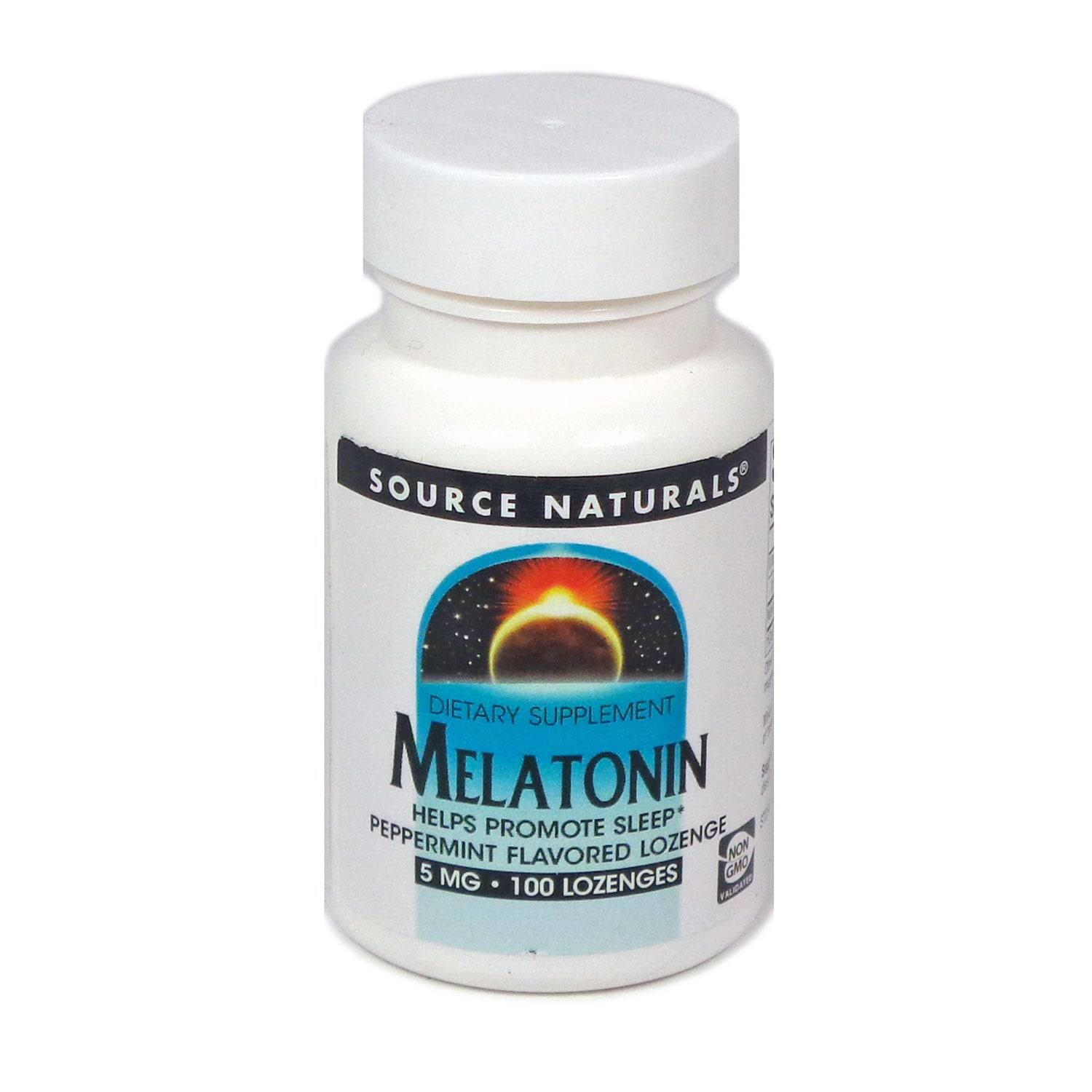Source Naturals Melatonin Dietary Supplement - 100 Tablets