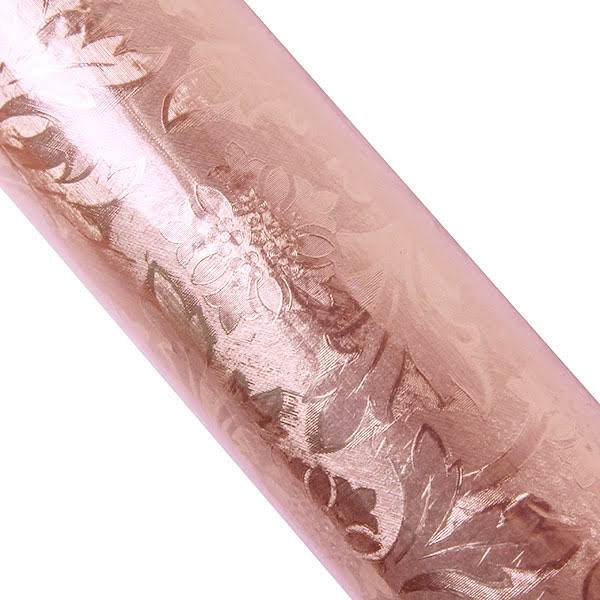 CK Products Rose Gold Florist Poly Foil 1 Roll / 20" by 30 Feet