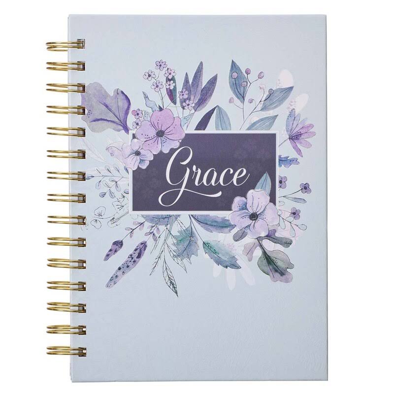 Large Wire Journal Grace by Christian Art Gifts Inc