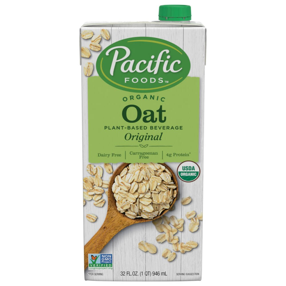 Pacific Natural Foods Organic Oat Beverage - 32oz