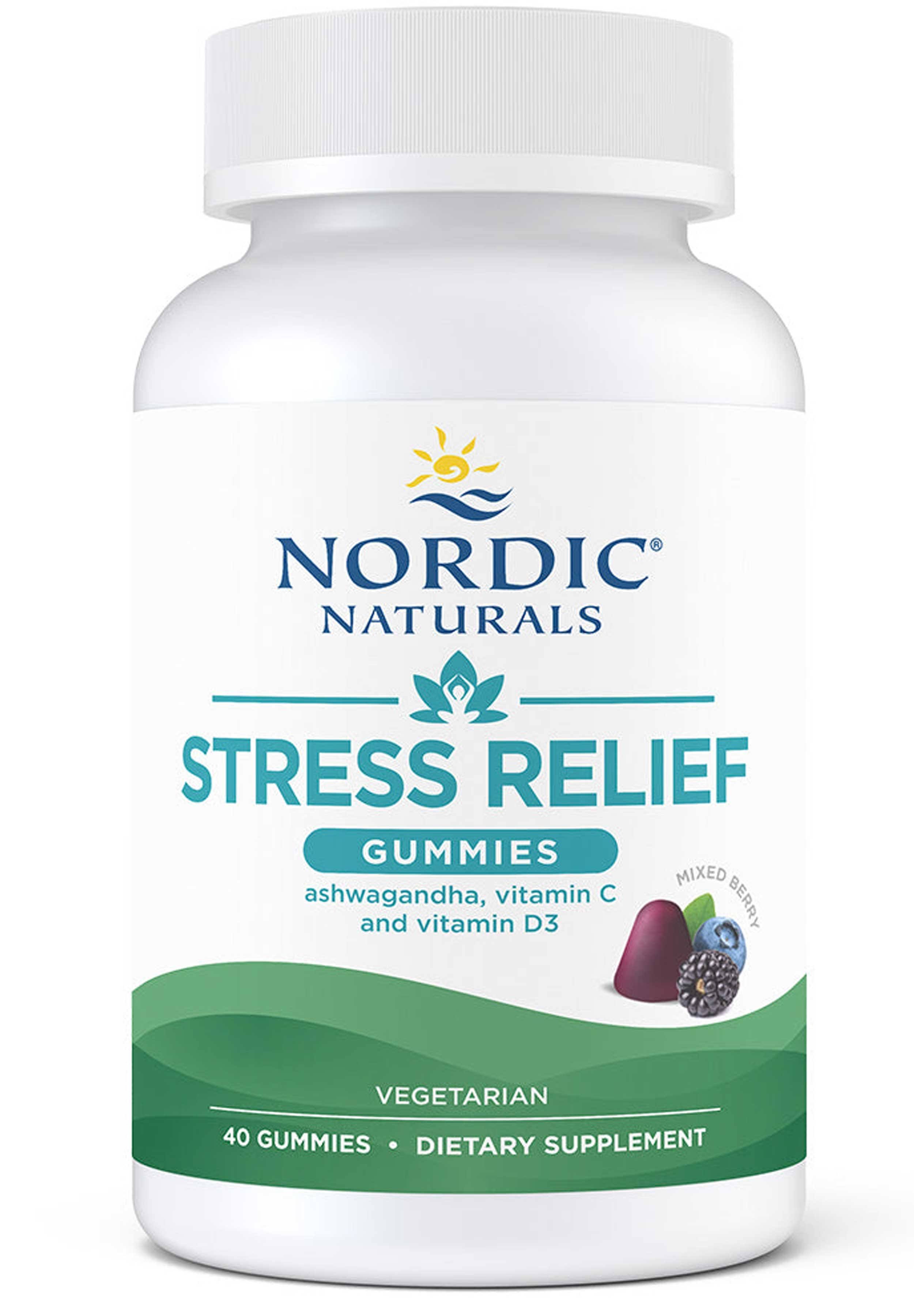 Nordic Naturals - Stress Relief Gummies 40 Mixed Berry