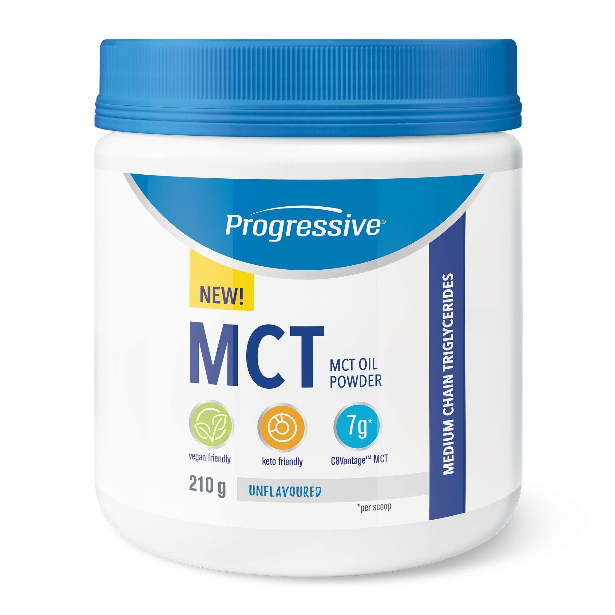 Progressive MCT Oil Powder - Unflavoured (210 g)