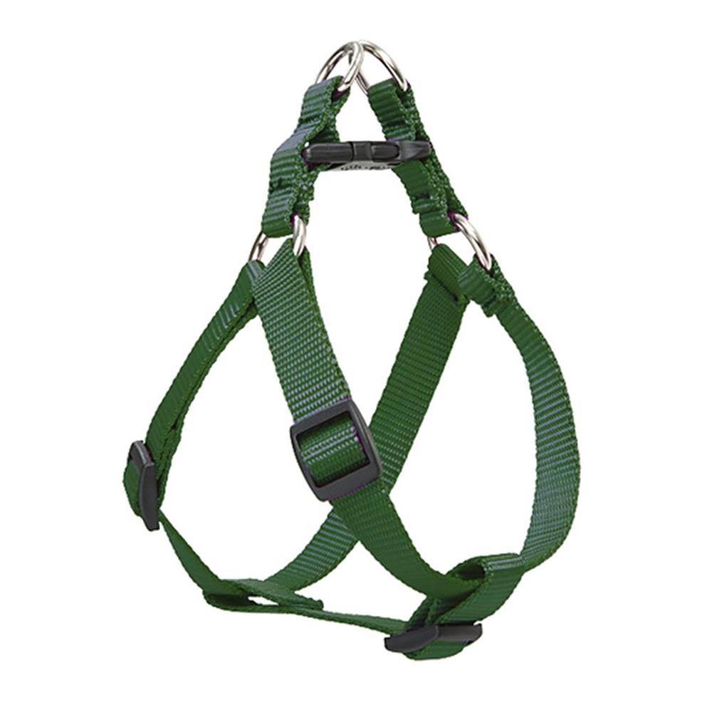 Lupine Step-In Dog Harness - Large, 1"x24-38", Green