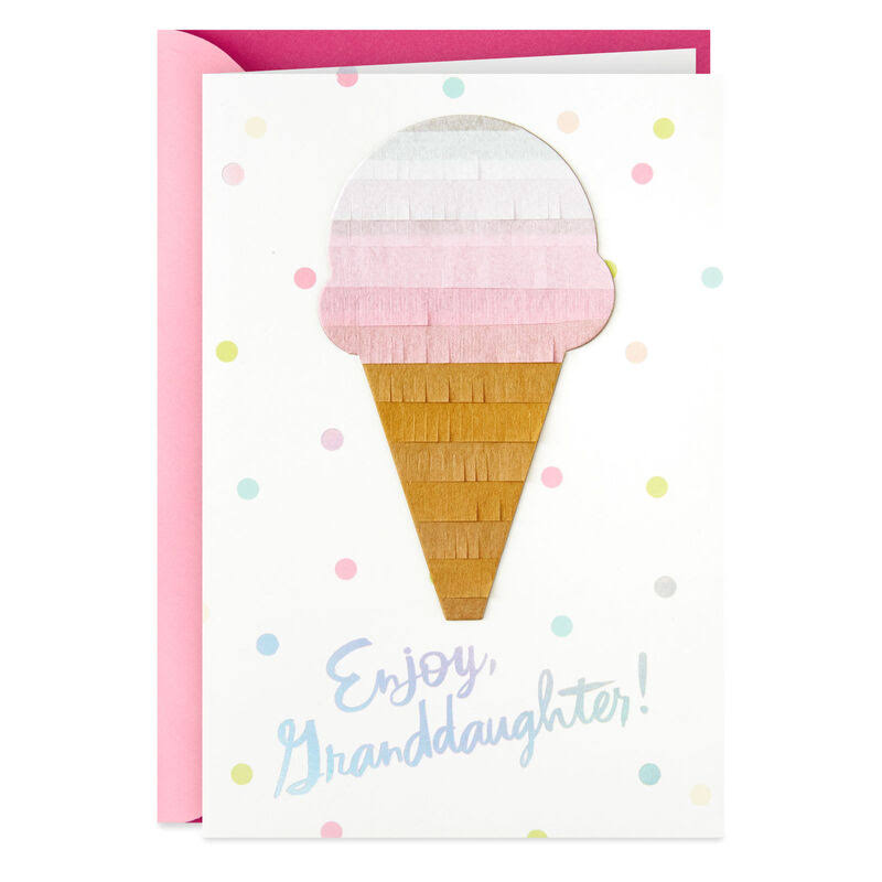 Hallmark Birthday Card, Moments to Celebrate Birthday Card for Granddaughter
