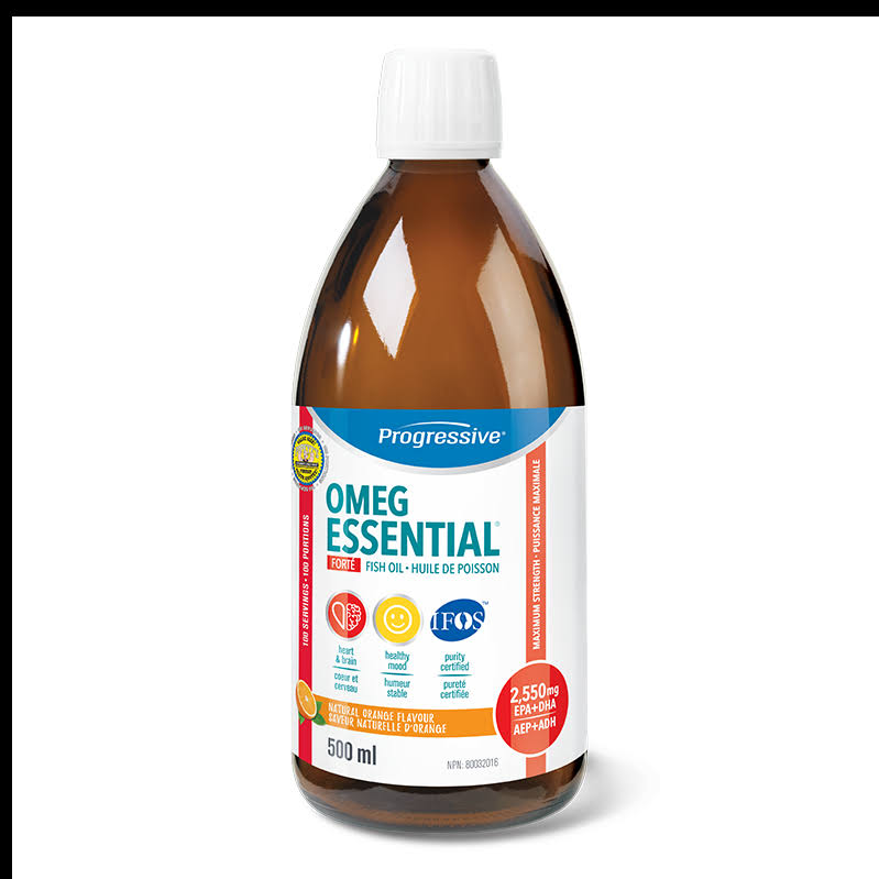 Progressive Omega Essential Forte Fish Oil - 500ml