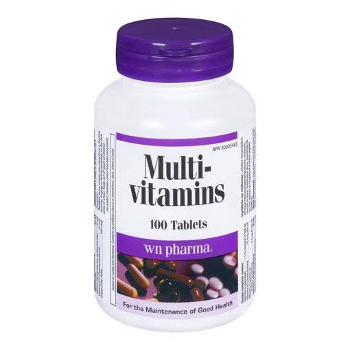 Webber Multi Vitamin with Vitamin E Tablets - 100ct