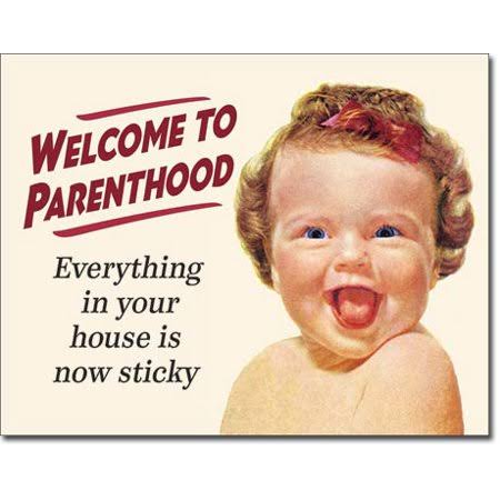 Welcome to Parenthood - Tin Sign