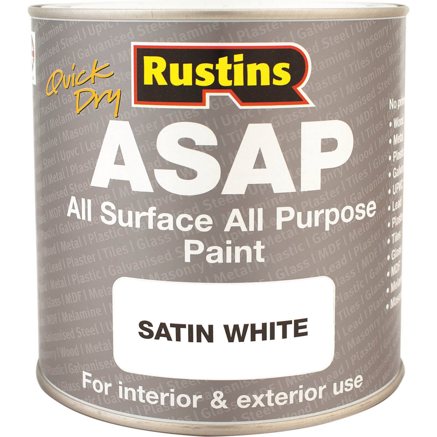 Rustins - ASAP Paint White 250ml