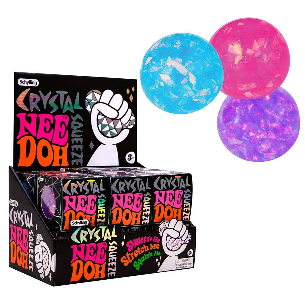 Schylling - Crystal Nee-Doh Stress Ball