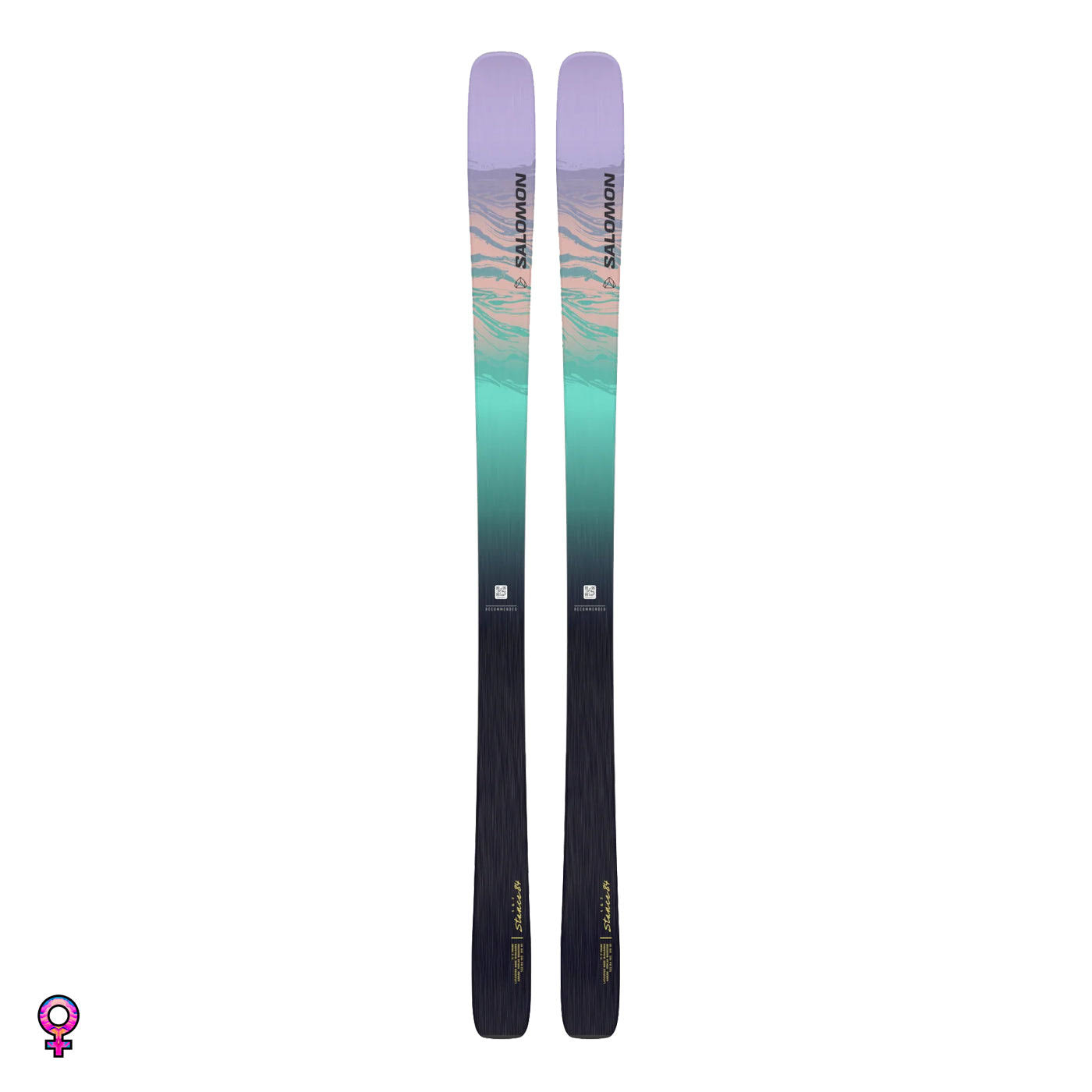 Salomon Stance 84 Womens Skis 2024