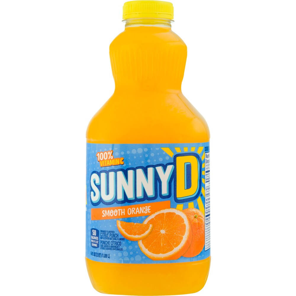 Sunny Delight Orange Flavored Citrus Punch - 64oz