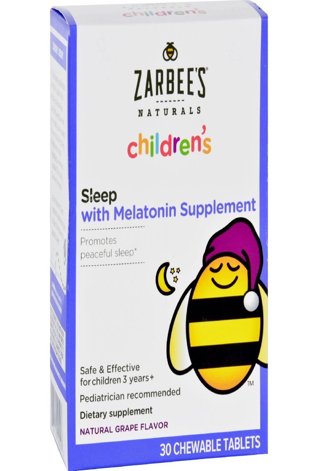 Zarbee's Children's Natural Sleep - Grape, 30ct