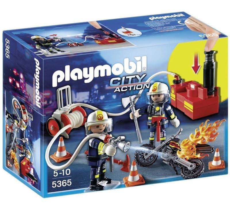Playmobil City Action Fire Brigade - Firefighters with Water Pump