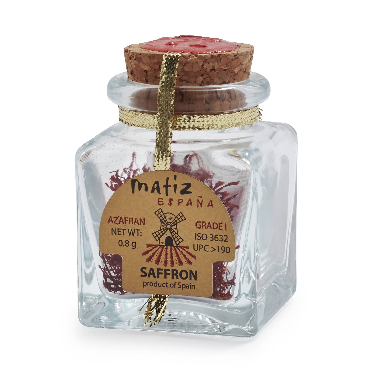 Azafran-Oro Premium Spanish Saffron Threads - Hand Picked, .8g