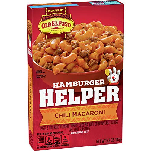 Hamburger Helper Chili Macaroni - 5.2oz