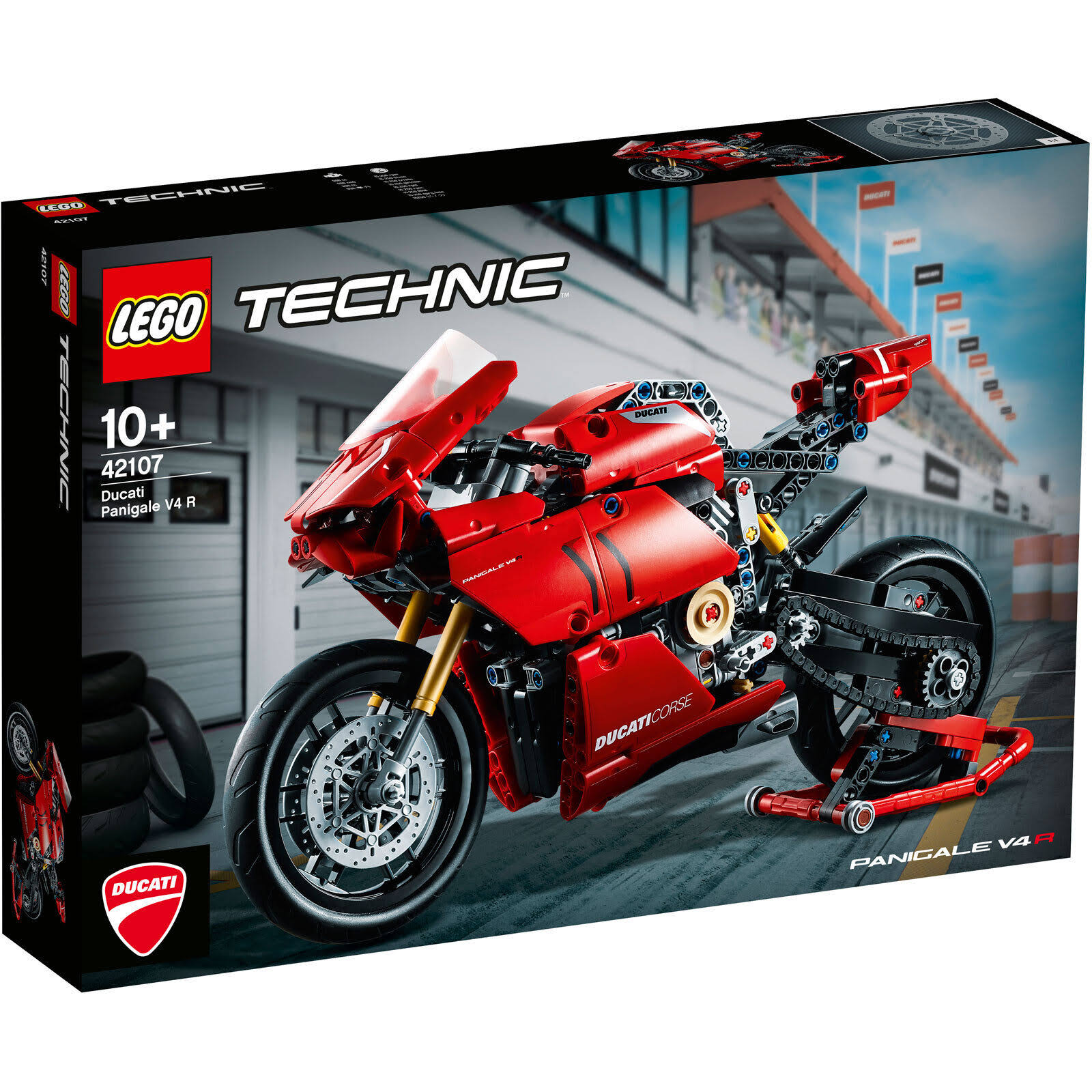 LEGO 42107 Technic Ducati Panigale V4 R. LEGO. LEGO Complete Sets & Packs. 0673419318600.