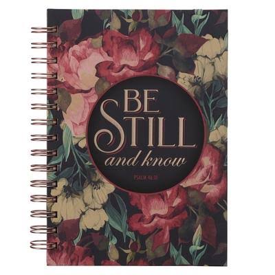 Large Wire Journal Be Still and Know by Christian Art Gifts