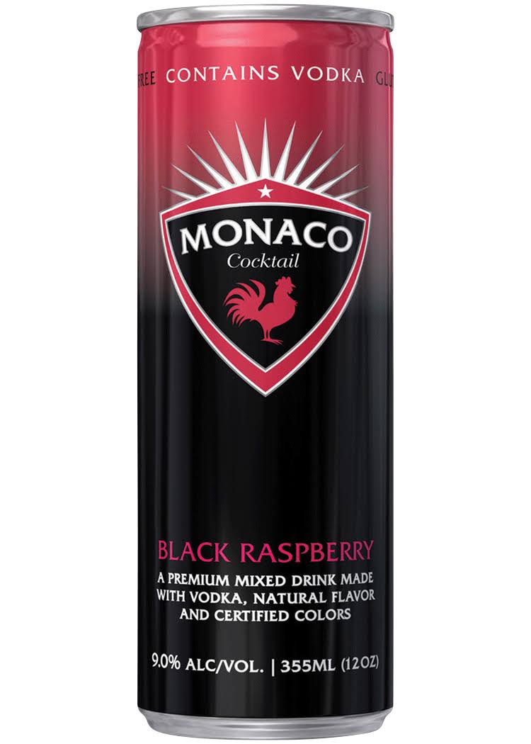 Monaco Black Raspberry Cocktail