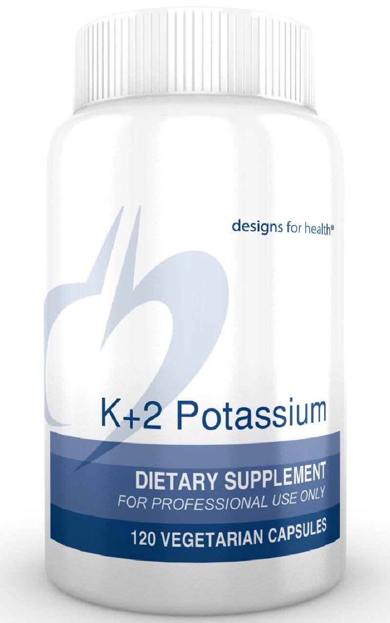 Designs For Health K+2 Potassium 120's