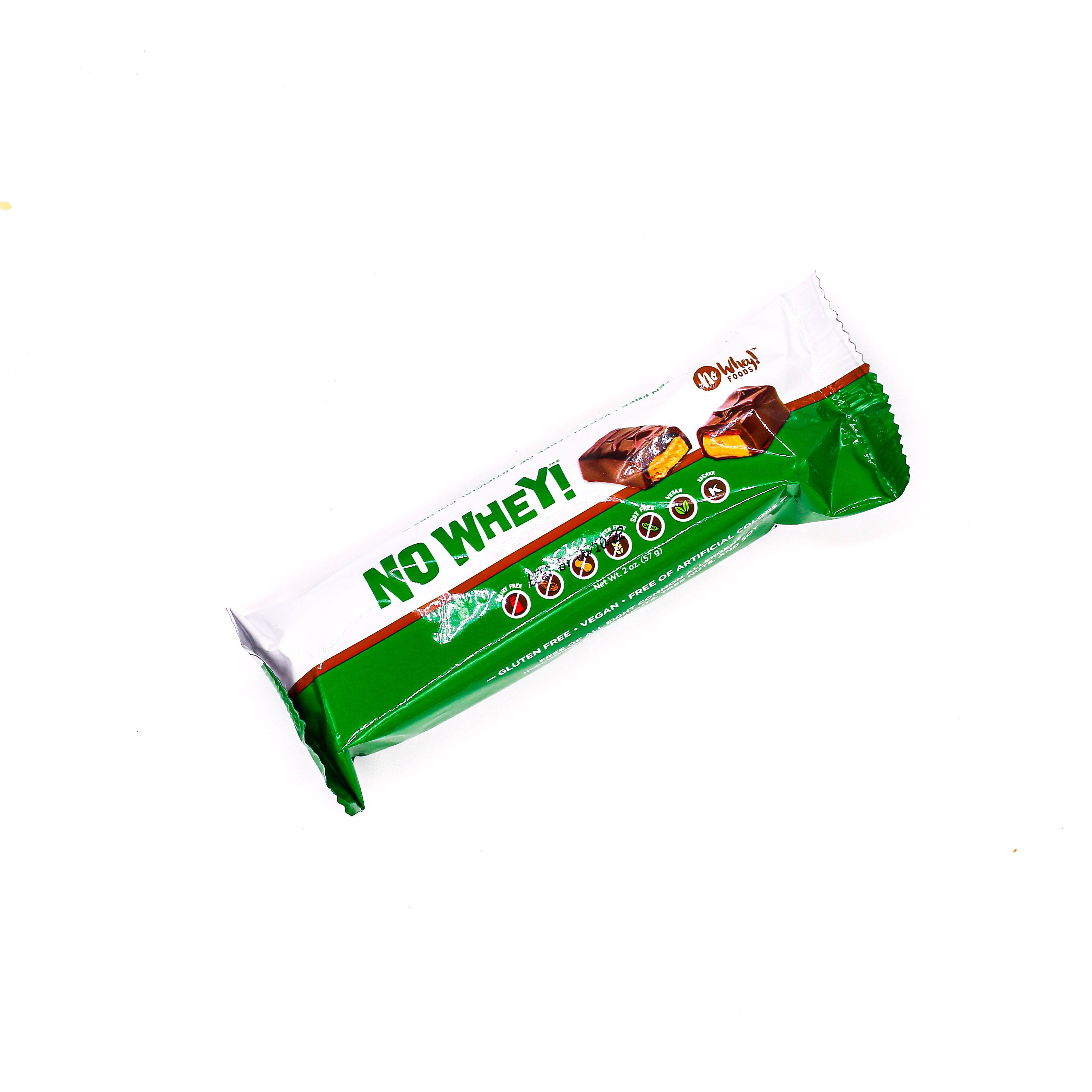 Premium Chocolatiers No Whey Vegan Candy Bar - Caramel Nougat, 2oz