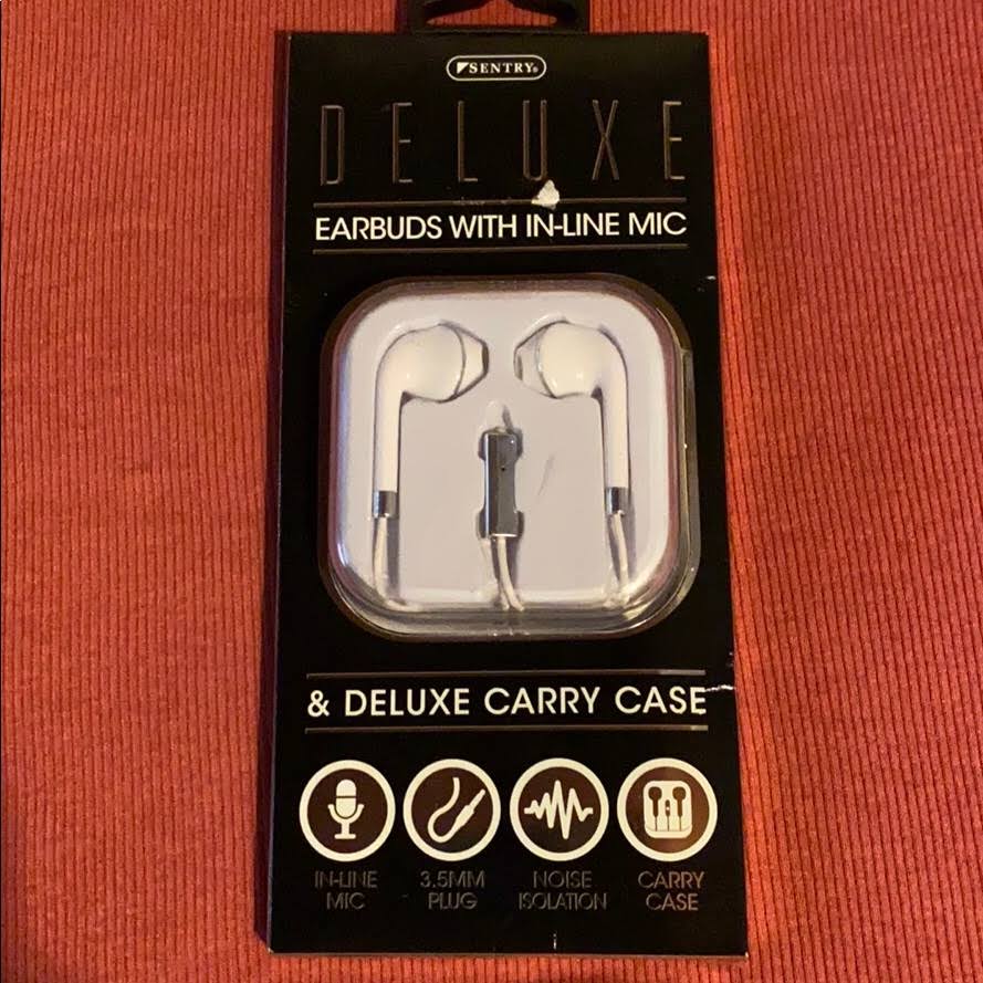 Deluxe Other | Earbuds with in Line Mic | Color: White | Size: Os | Veronicagome374's Closet