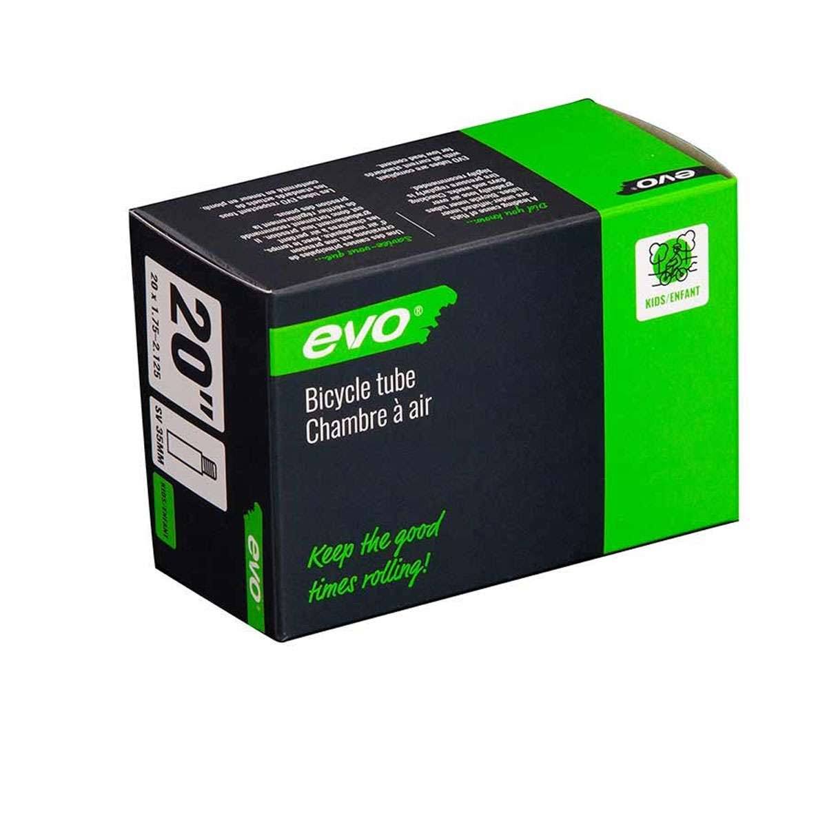 Evo Bicycle Tube - Schrader, 35mm, 20", 2.1 to 2.40