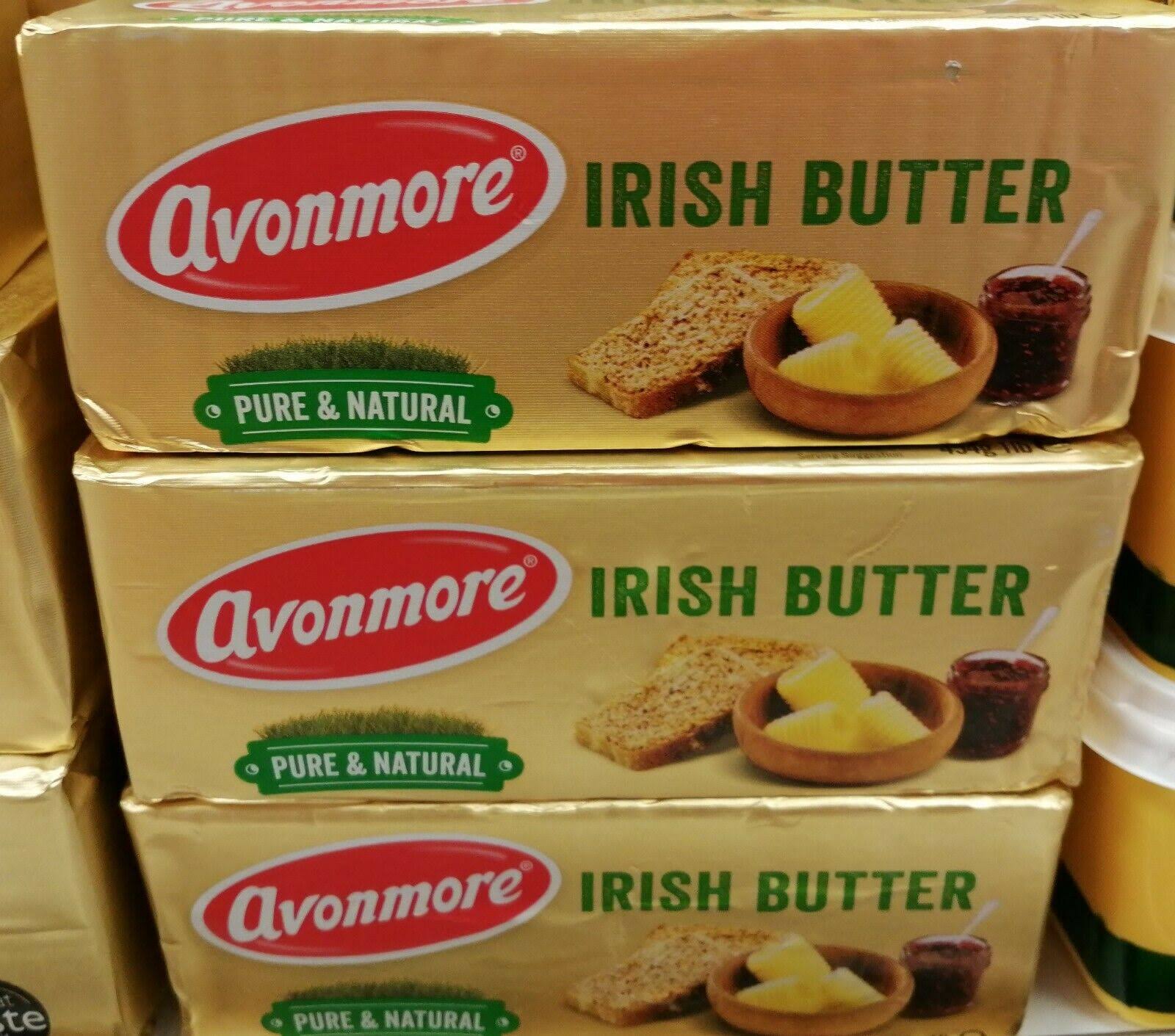 Irish Butter Avonmore - Two Large 454g Packets.