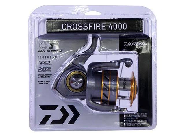 Daiwa Crossfire FD Spin RL, 3 + 1, 5.3 : 1 SKU: CROSSFIRE4000-CP
