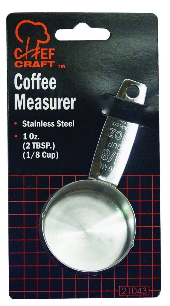 Chef Craft Coffee Measure - Silver, Stainless Steel
