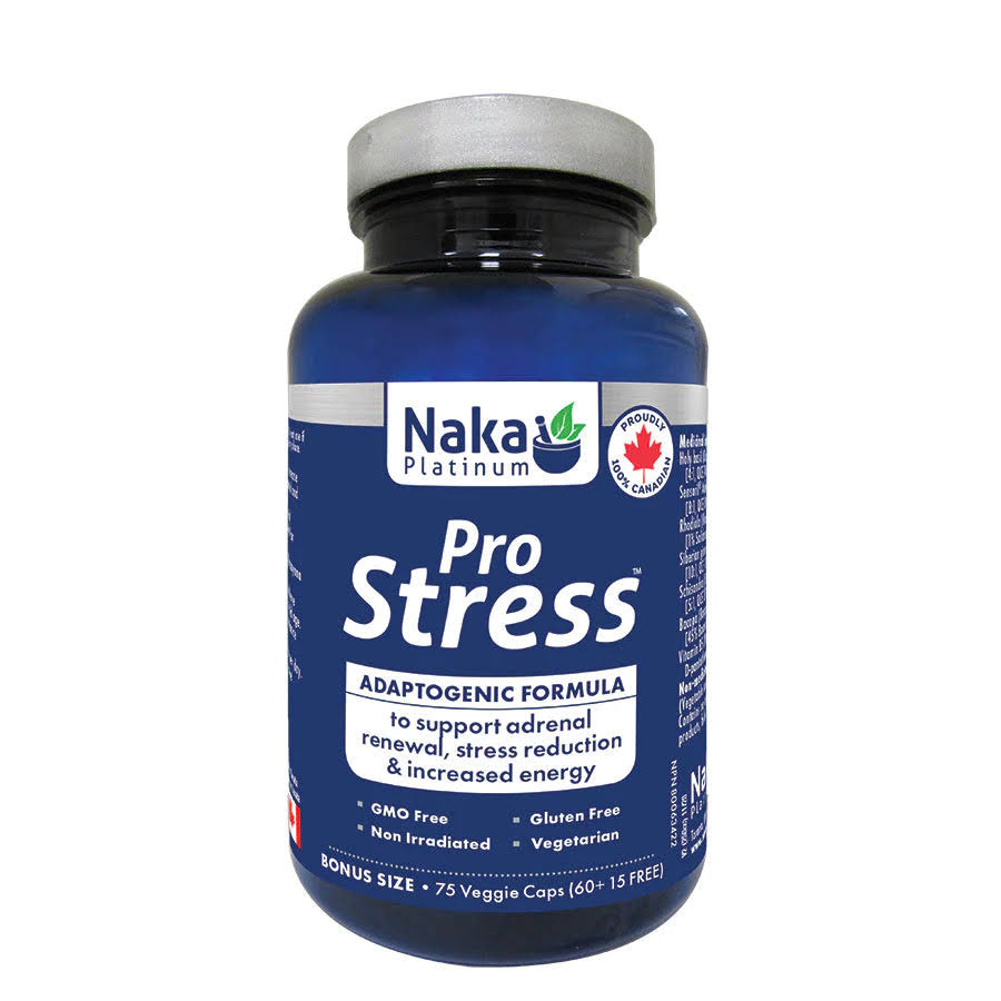Naka Pro Stress - 75 V-caps | National Nutrition