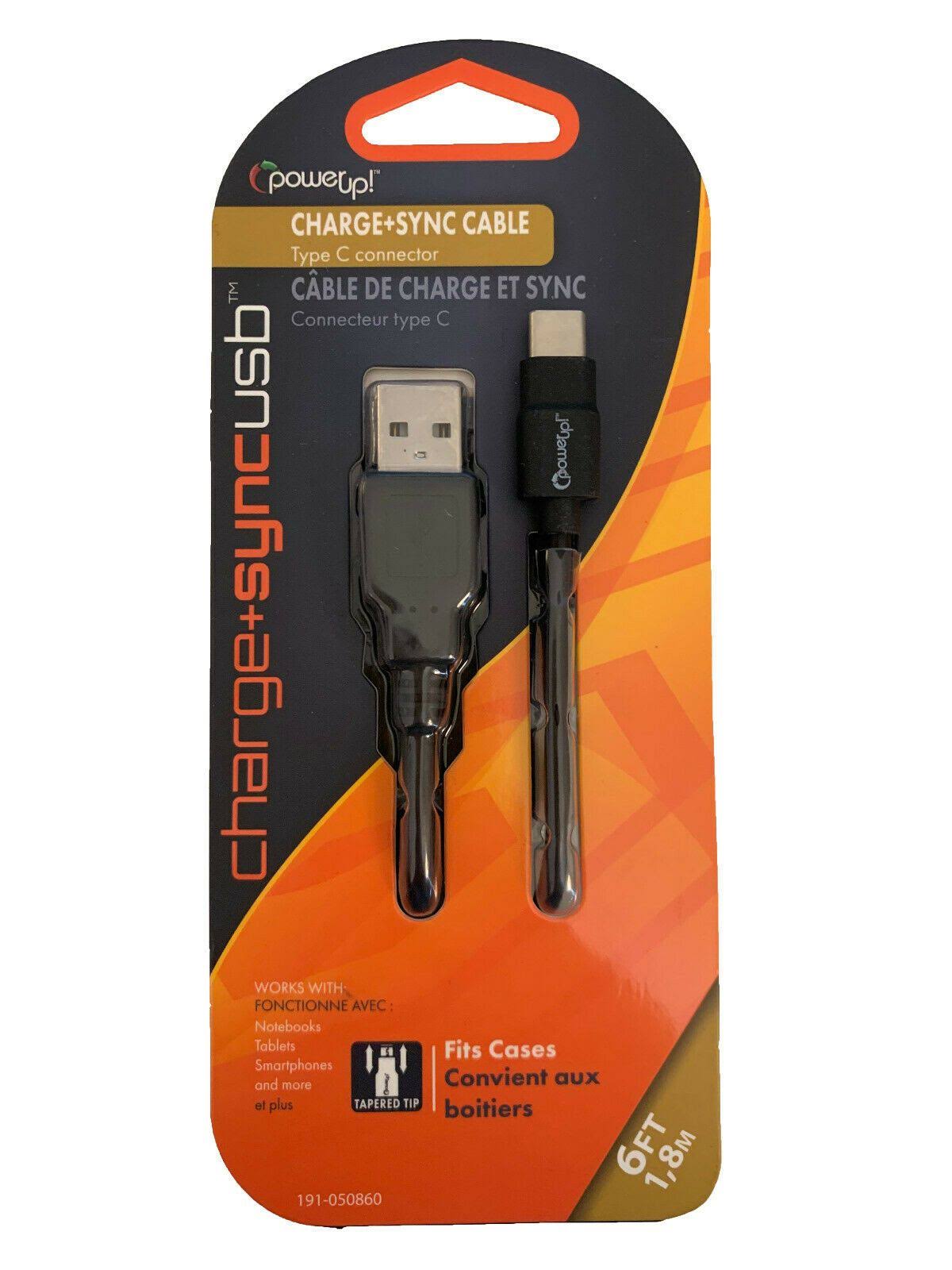 Power Up! 191-050860 USB Cable - Type C 6ft