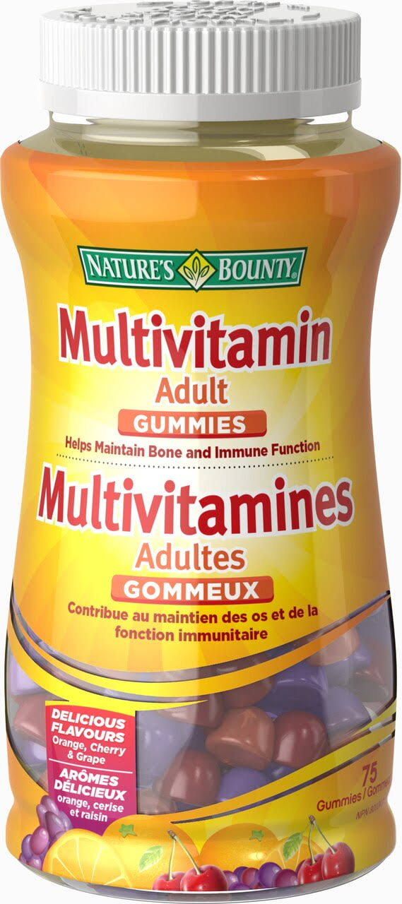 Nature's Bounty Adult Multivitamin Gummies - Unsanded, 75ct
