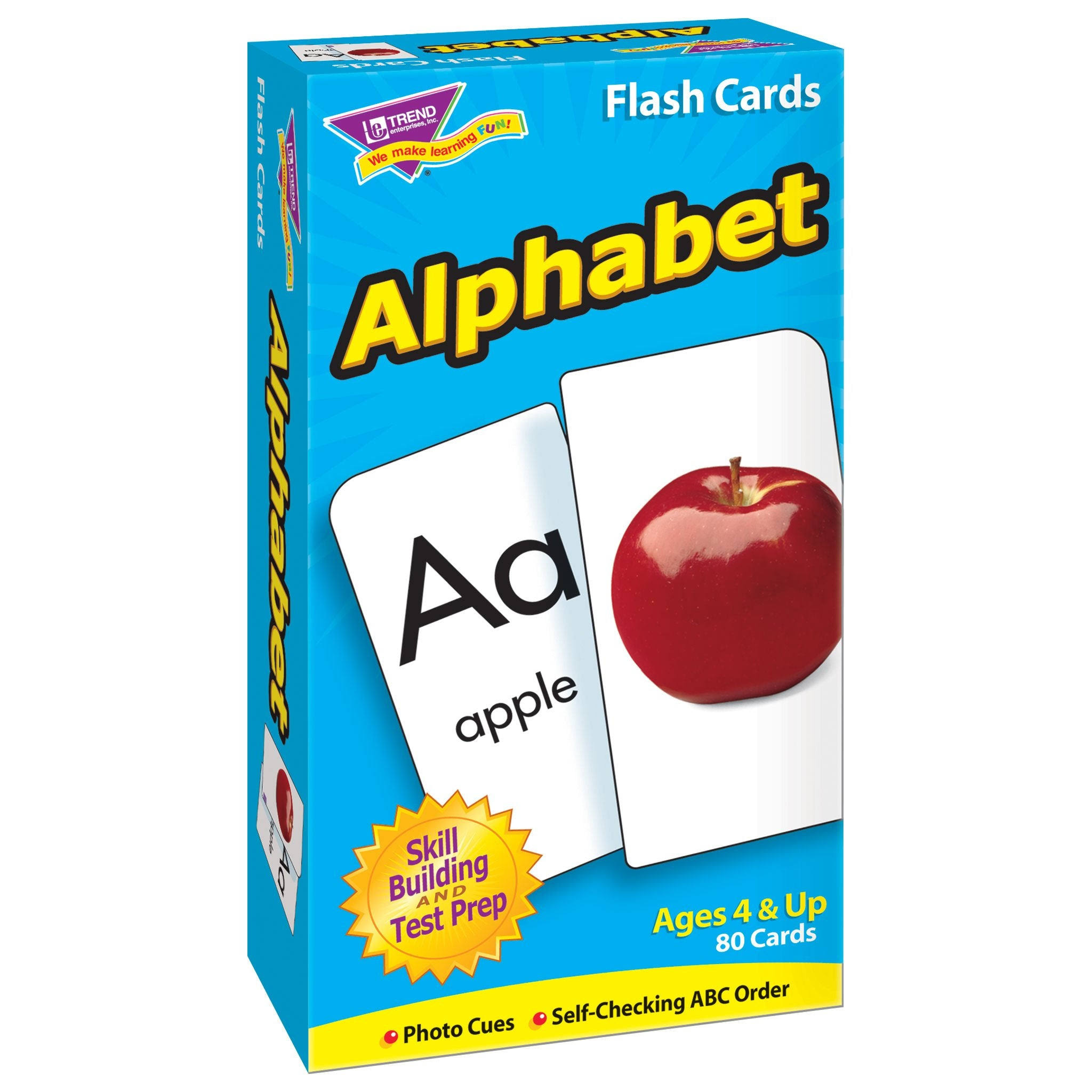 Trend Alphabet Flash Cards - 80 Pack