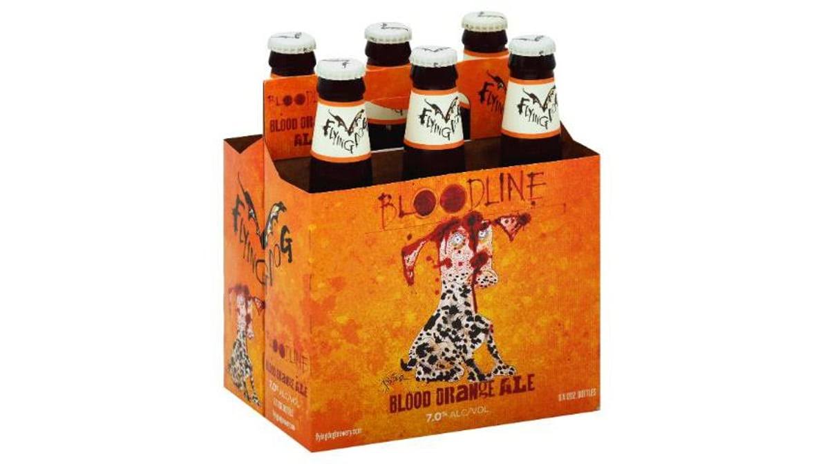Flying Dog Bloodline Blood Orange Ale - 6pk, 12oz