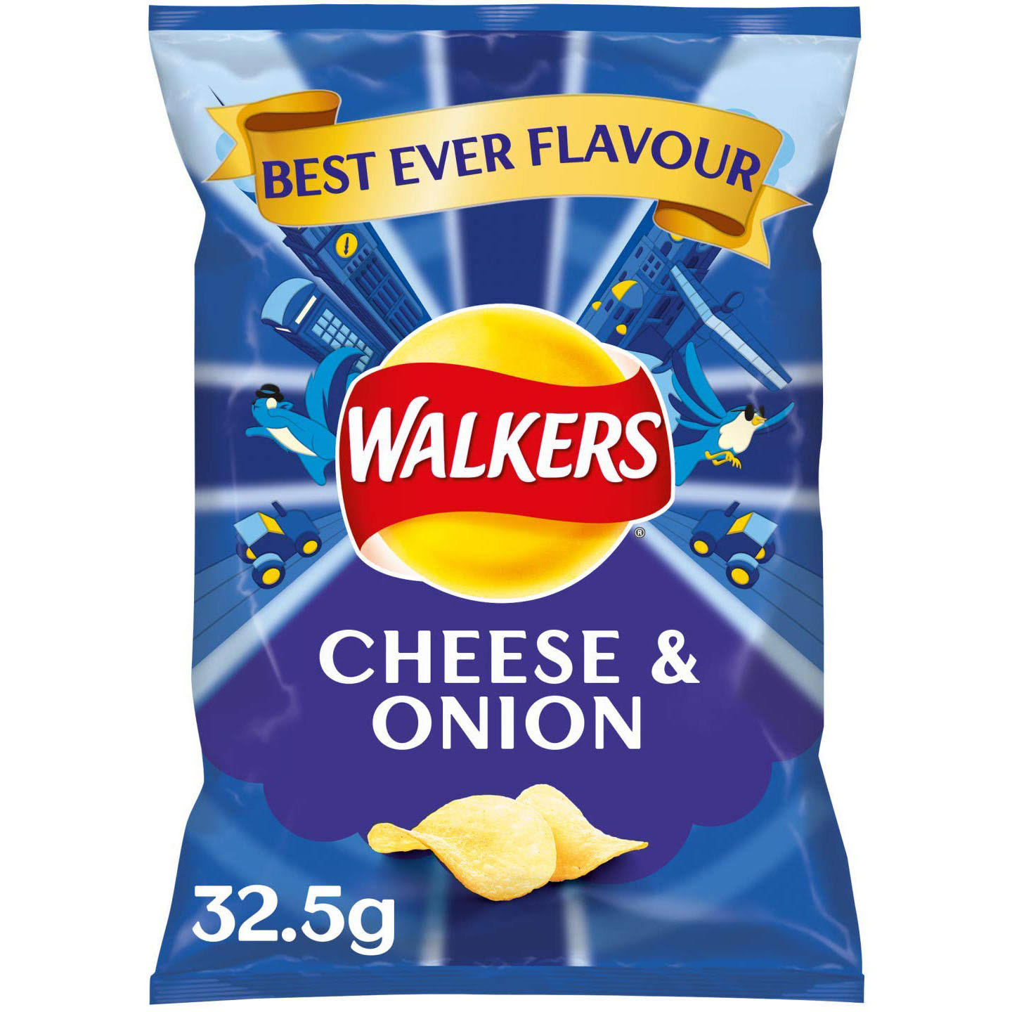 Walkers Crisps - Cheese & Onion