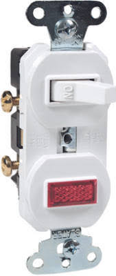 Pass & Seymour Legrand 15-Amp Combination Light Switch