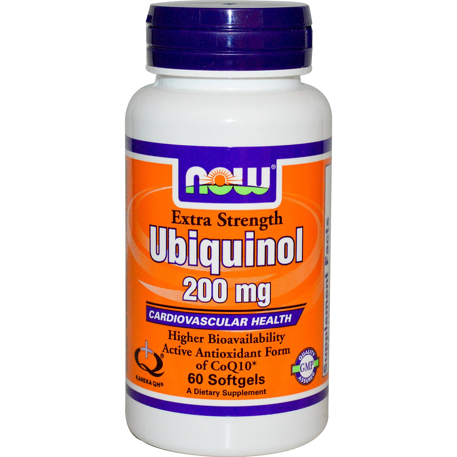 Now Foods Ubiquinol - 200mg, 60 ct