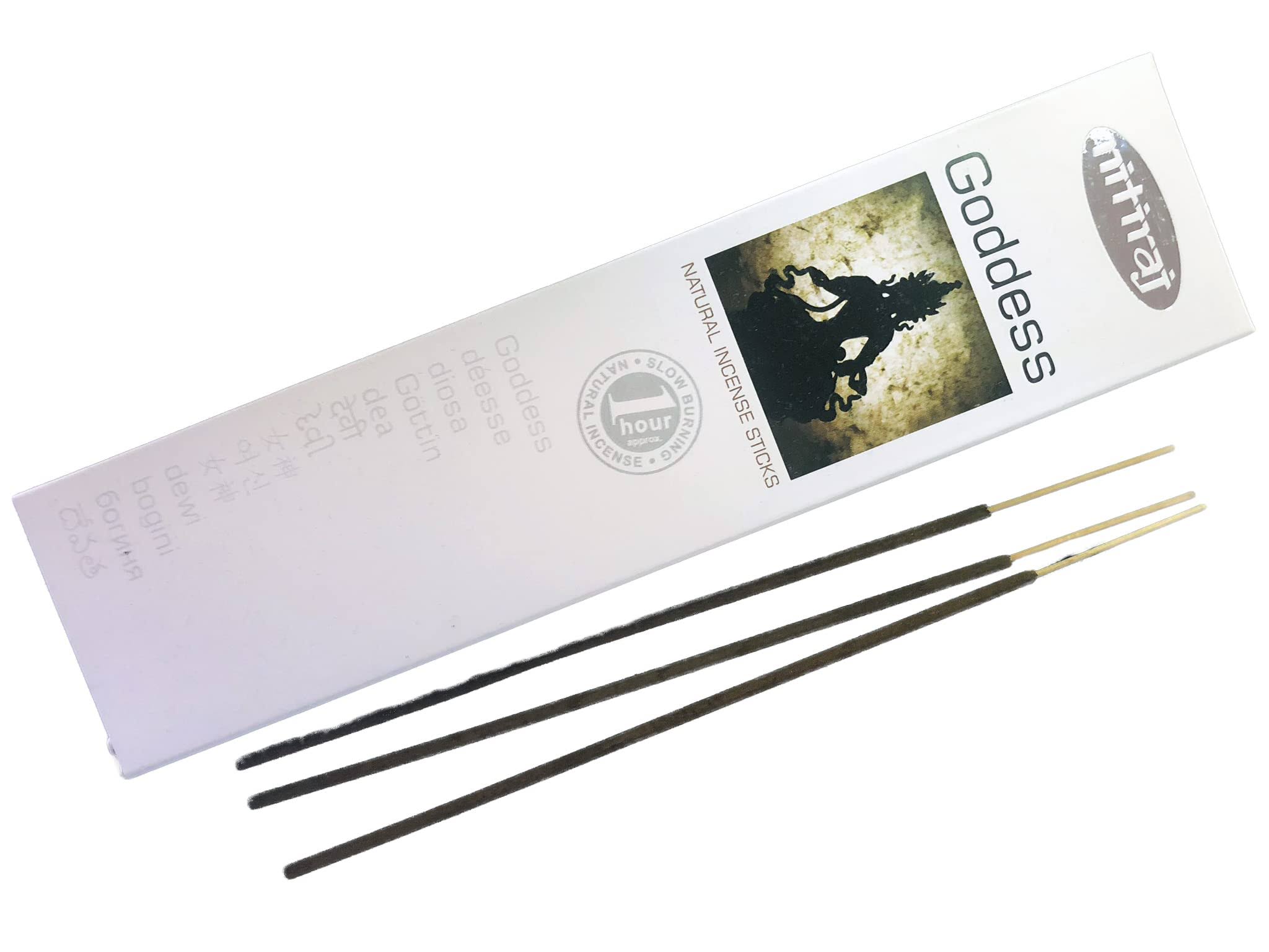 Nitiraj Premium Goddess Natural Incense Sticks 25 Grams