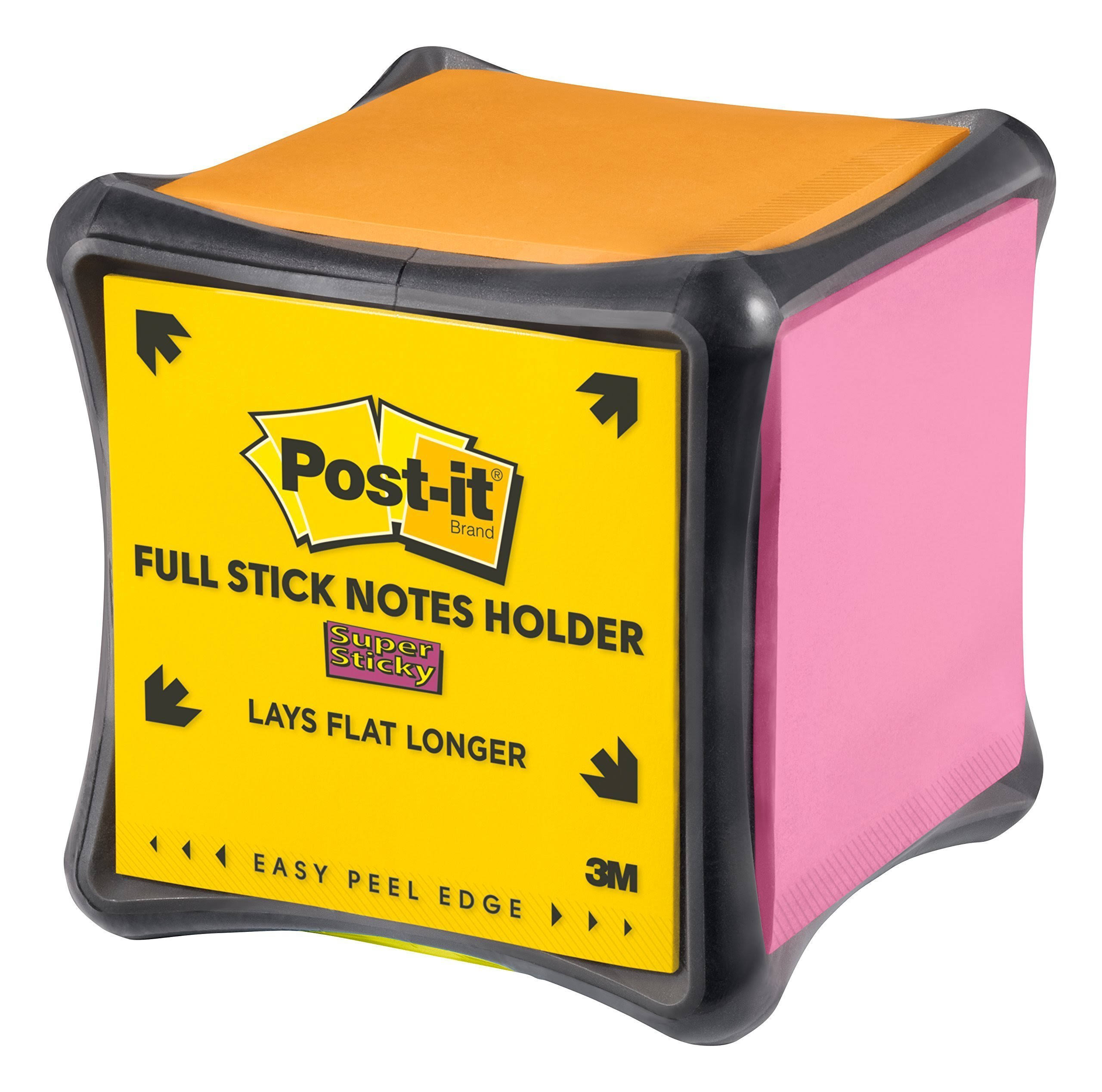 Post-it Full Stick Notes Dispenser - Black