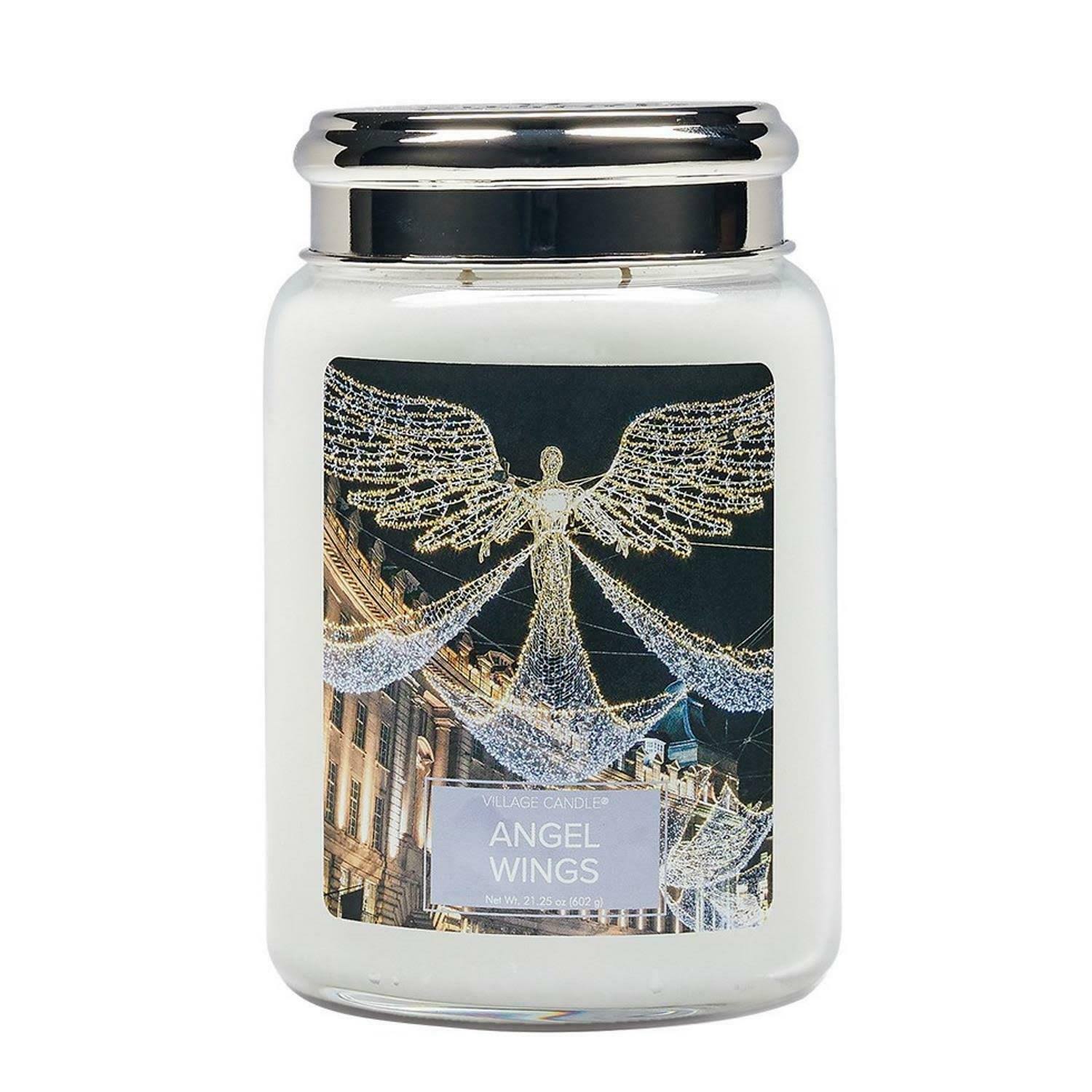 Village Candle Angel Wings Large Jar Candle