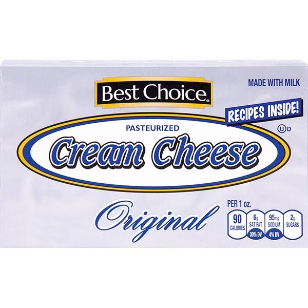 Best Choice Original Cream Cheese - 8 oz