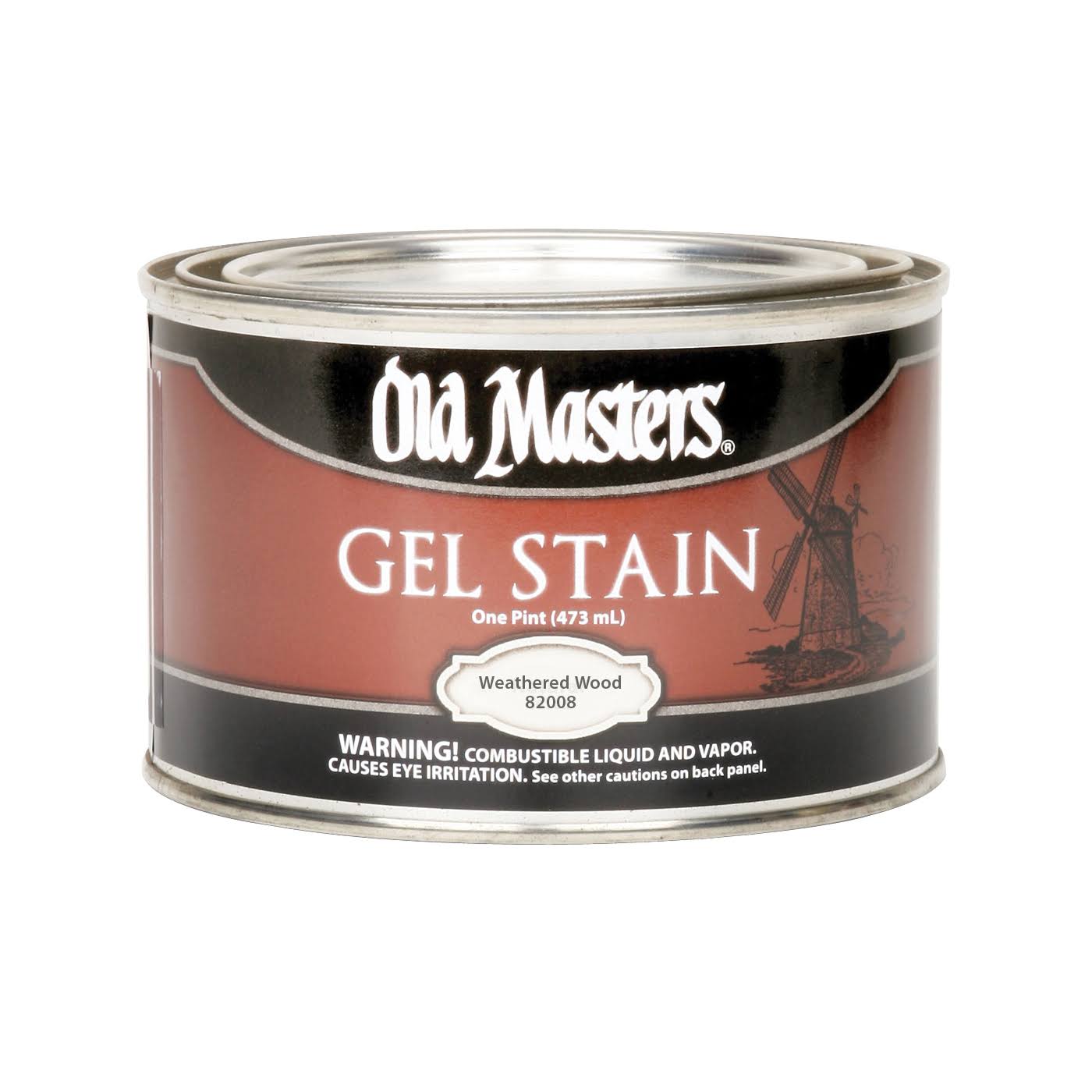 Old Masters 82008 PT Weathered Wood Gel Stain