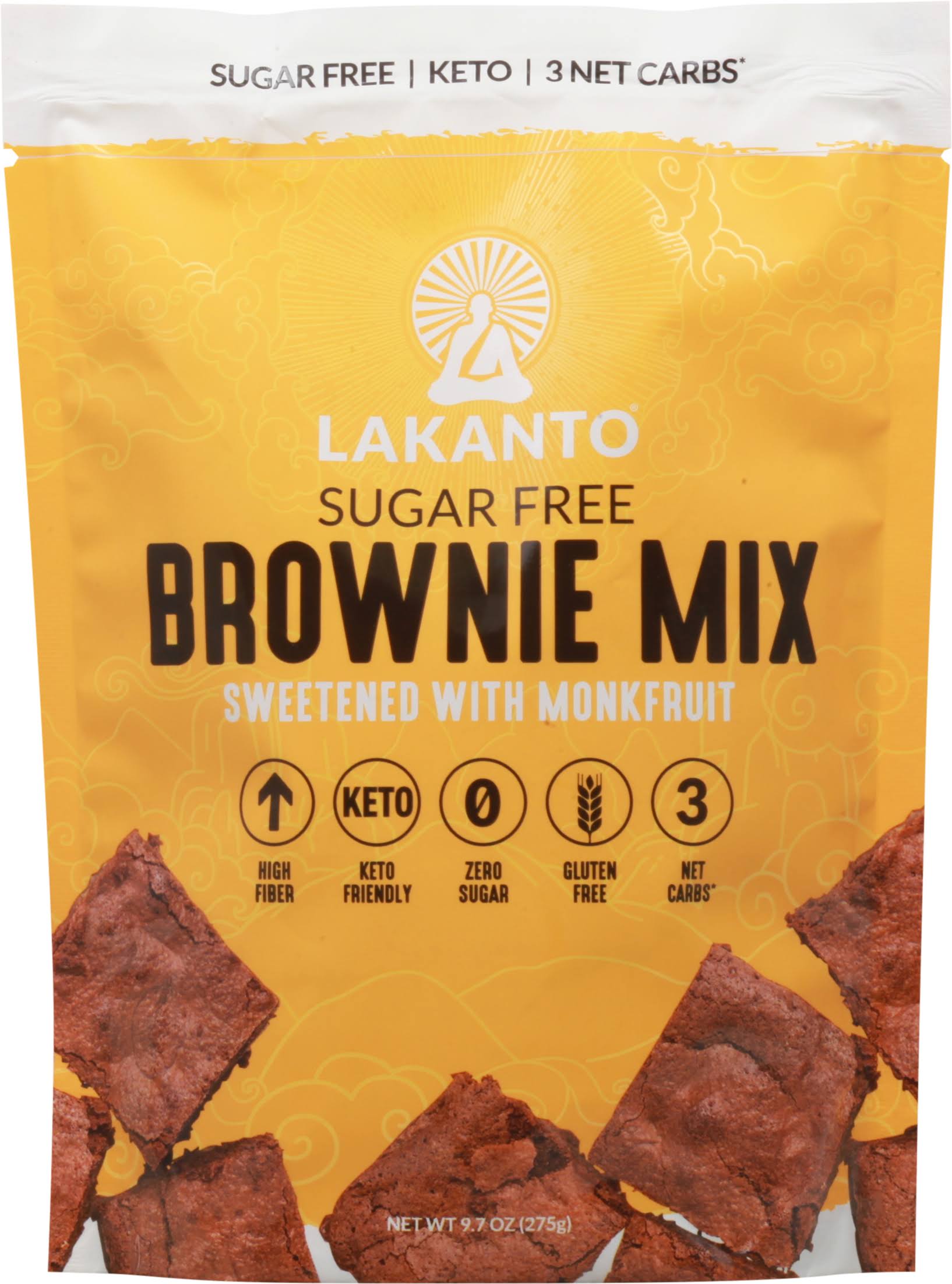 Lakanto Sugar-Free Brownie Mix - 9.7oz
