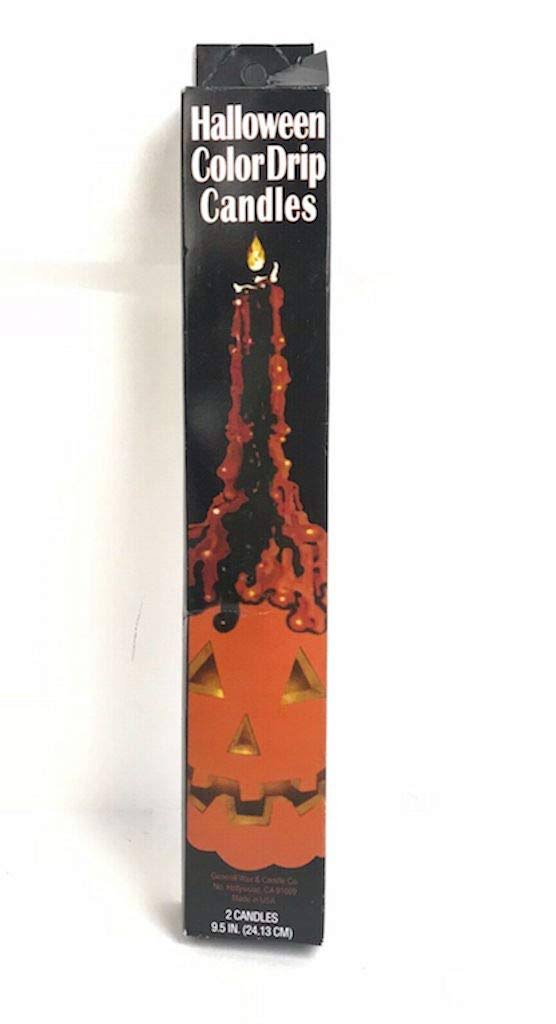 Darice Halloween Color Drip Candles Set