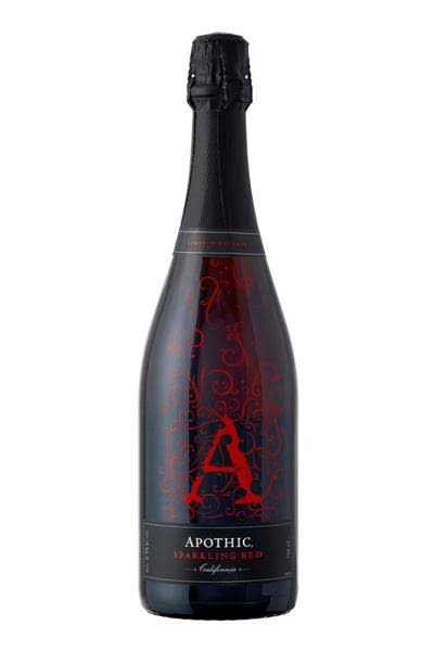 Apothic Sparkling Red, California - 750 ml