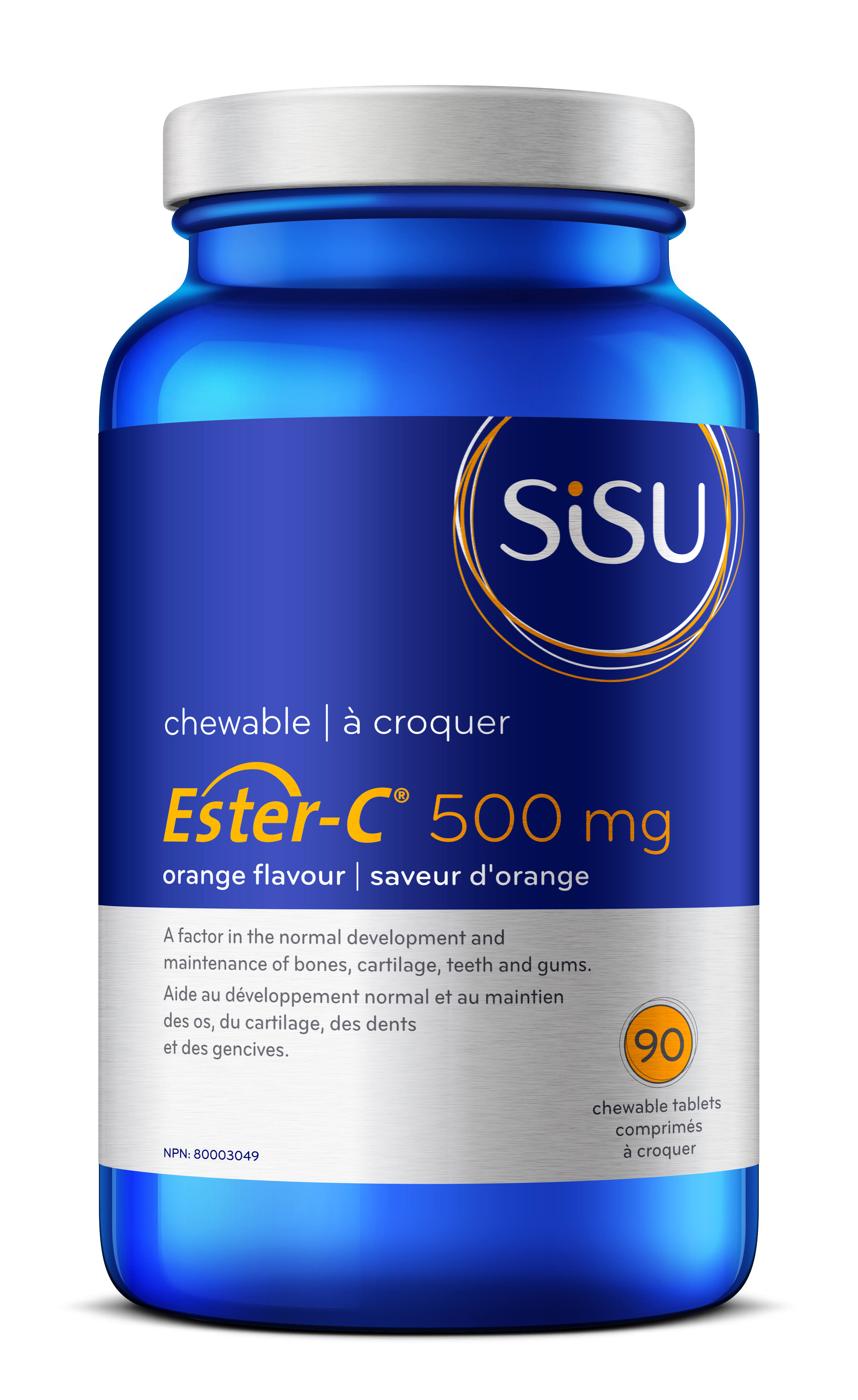 Sisu Ester-C 500 mg Orange Chewable Tablet