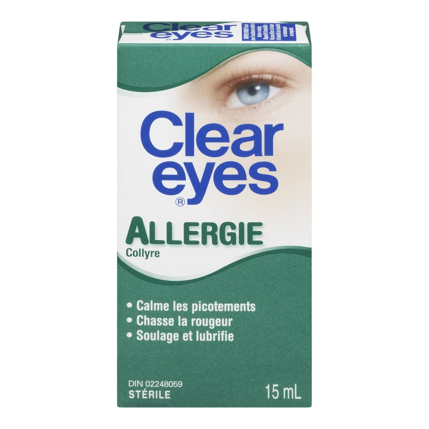 Clear Eyes Allergy Eye Drops - 15ml